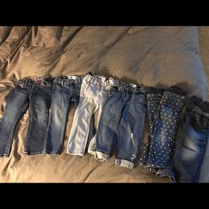 3t Jean lot-8 pairs